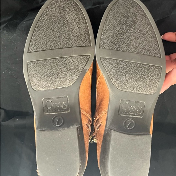 Circus by Sam Edelman camel color ankle booties size 7 US. - Picture 3 of 6